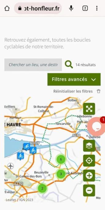 Apartamento Bienvenue Chez Vous Honfleur Exterior foto